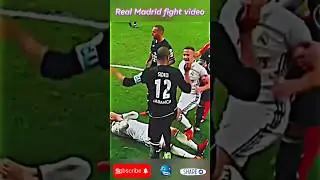 Real Madrid fight moment 🔥😡☠️ #shortsfeed #football #realmadrid #fightmoment #angrymoments #shorts