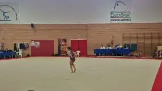 Ariana C&aacute;rdenas gimnastas de club antares 2023