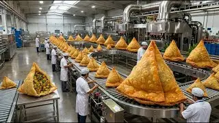 Inside a Modern Samosa Factory | From Ingredients to Crispy Snacks | Process Vision