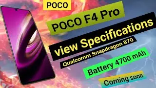 Poco F4 5g || Price || specification || full Review || Launch Date,