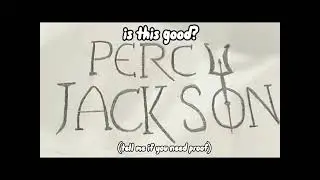 is this good (BTW A PERCY JACKSON FAN)