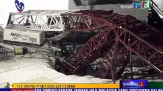 RANGKUMAN LAPORAN TRAGEDI KREN TUMBANG DI MASJIDILHARAM 1PM [12 SEPT 2015]