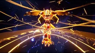 Digimon Super Rumble - WarGreymon Evolution Cinematic
