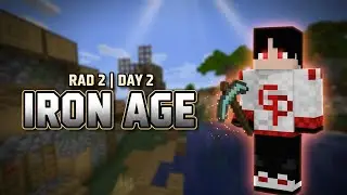 🔴 Minecraft RAD 2 Modpack | Day 2 &mdash; Iron Age Begins!