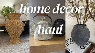 WINTER HOME DECOR HAUL//HIGH END DUPES.