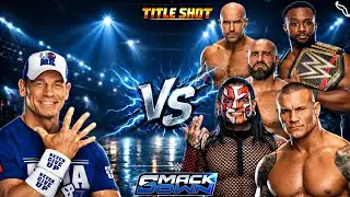WWE Smack Down Story || Title Shot  ( phenomenal , main event ) || BAPU #20
