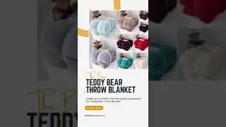 The Best Teddy Bear Throw Blanket: Soft, Cozy & Perfect for Winter!