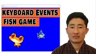 How to use keyboard events in Pyleap | Fish Game