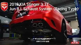 Stinger 3.3 Turbo Exhaust Sound(Racing type) with Jun B.L / 스팅어3.3 터보 준비엘 배기음 (레이싱 타입)
