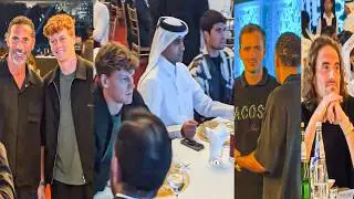 Sinner, Alcaraz, Medvedev, Tsitsipas Gala Dinner Highlights | Doha 2026