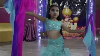 La Princesa Jazmín y su alfombra mágica | Academia Yeruti | Alumna Montserrat Ortiz