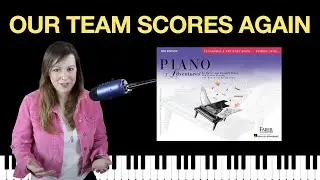 Our Team Scores Again (Piano Adventures Primer Technique Book)