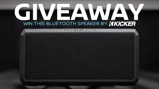 Level Up Your Sound! Portable Nissan Kicker Bluetooth Speaker GIVEAWAY!