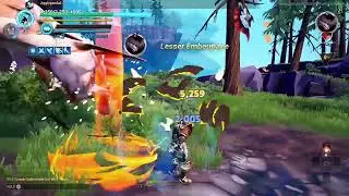 Best newbie AXE build | Dauntless gameplay - very early game
