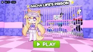 GACHA LIFE'S PRISON RUN OBBY! Roblox Obby Gameplay Walkthrough No Death 4K