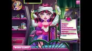 Monster High Hospital Recovery (Монстр Хай: Дракулаура в больнице) - прохождение игры