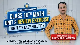 Class 10 Math Unit 2 Review Exercise | Complete Solution | PTB Math | Full Chapter 2 Review