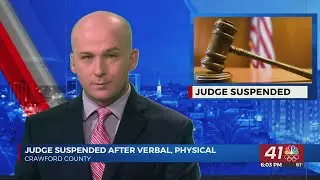 Crawford County Judge faces unpaid suspension and public reprimand for verbal and physical