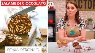 Шоколадная салями - простой рецепт - Sonia Peronaci