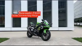 Linelis Ride S01E17. Kawasaki ZX6R - geriau žinomas kaip Ninja!