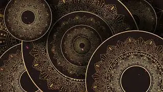 HD Ethnic Colorful Mandala Background Loops | Video Background Loops | VJ Loops | Siddam Bharat