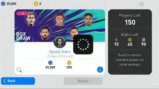 Pes 19 speed star box draw black ball trick 11  singel black ball