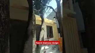 Round staircase design #round#design #stairs #shorts #viral#construction