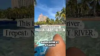 I Thought This Was a Chill River Ride&hellip; #atlantis #bahamas #lazyriver