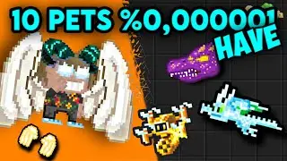 10 Pets %0,001 Players Have | GrowTopia