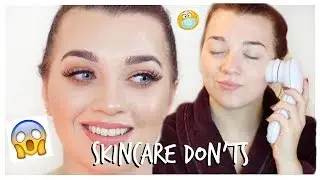 SKINCARE - WHAT NOT TO DO! | MakeupBySaz