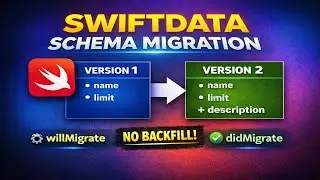 Понимание SwiftData VersionedSchema и пользовательских миграций