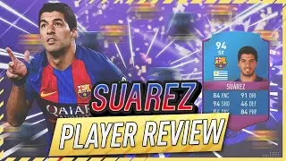 FIFA 17 UT - Обзор игрока Суареса (94) в задании SBC с игровым процессом и статистикой.