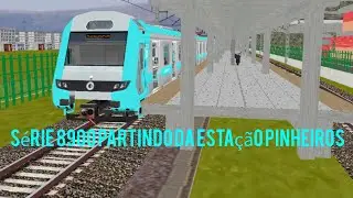 Hmmsim 2: VIA MOBILIDADE/S&Eacute;RIE 8900 PARTINDO DA ESTA&Ccedil;&Atilde;O PINHEIROS DA LINHA 9 ESMERALDA CONFIRA!!!