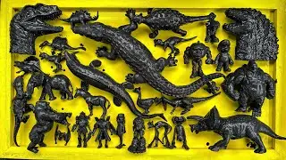 Dinosaurus Jurassic World Dominion:T-Rex/Braciosaurus/ skibidi /KingKong/Gozilla/Skibidi/Spider-man.