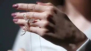 Rise of the FireBird Phoenix Necklace