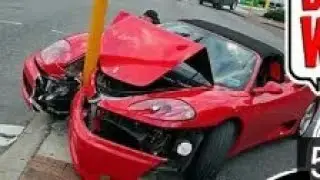 Sham idrees got accident in his Doge viper
