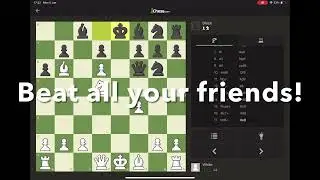 How to do the Halloween gambit in chess (This is my first video pls sub)