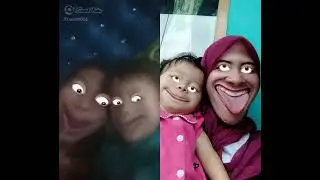 muka hantu mata besar
