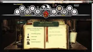 How to brew a Wideye or Awakening Potion on Pottermore. Part 2