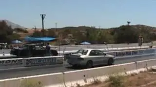 Small BUICK V6 Spooling a GIGANTIC 91mm Turbo