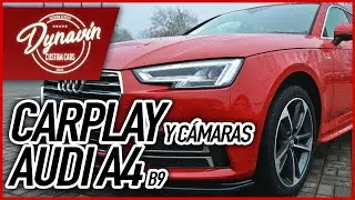 Audi A4 (b9) al que instalamos Carplay y c&aacute;maras de parking!