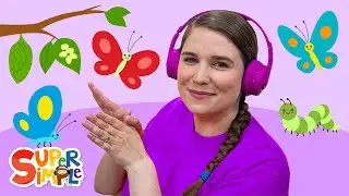 Butterfly, Butterfly, Butterfly | Imagination Time With Caitie | STEM Listening Activity for Kids!