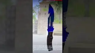 Survival knife doppler