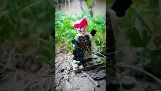 Lego Minifigures in a Battle🪖   #lego #legoguns #legomilitary