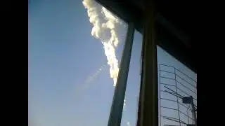 Meteor Shockwave blows out school windows in Kalachevo, Russia - Feb. 15, 2013