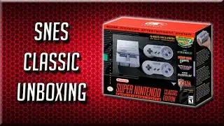 SNES Classic Unboxing & Random Gameplay