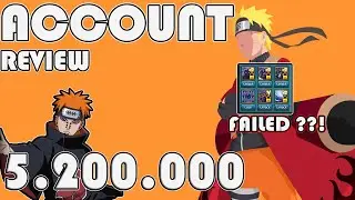 NARUTO ONLINE:FAILED PAIN BT ?!? ACCOUNT REVIEW