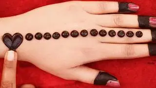 Very simple unique style mehndi design |new easy mehndi design 2026 | mehandi designs| mehndi