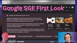 Google Search Generative Experience (SGE) - Generative AI Beta Demo Quick Look