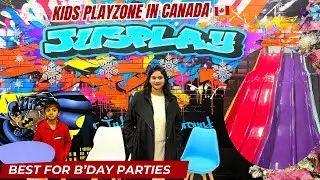 Kids Birthday Party at Jusplay Playzone Mississauga 🎉 Indoor Playground Tour & Review #playzone